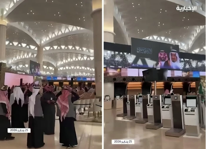 «بث الآذان النجدي يجسد الروح الثقافية في مطار الملك خالد الدولي»
