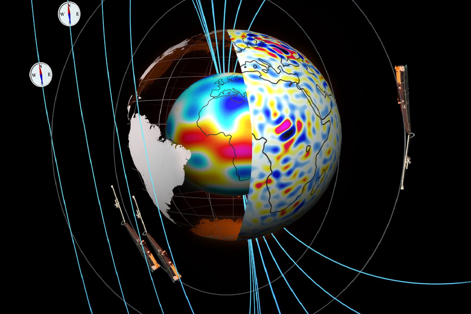 «تغير موقع القطب المغناطيسي الشمالي يدفع العالم لإعادة ضبط بوصلته»