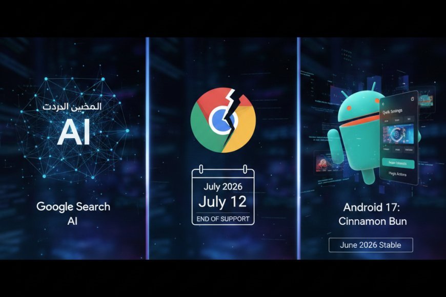 «اكتشف أبرز تحديثات جوجل 2026 في مجالات البحث وكروم وأندرويد 17»