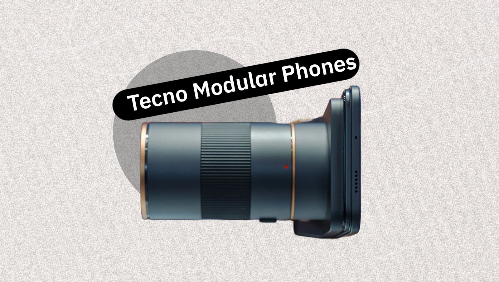 «مستقبل الهواتف الذكية: تكنو تطلق هاتفًا قابلاً للتطوير بنظام مغناطيسي مبتكر»