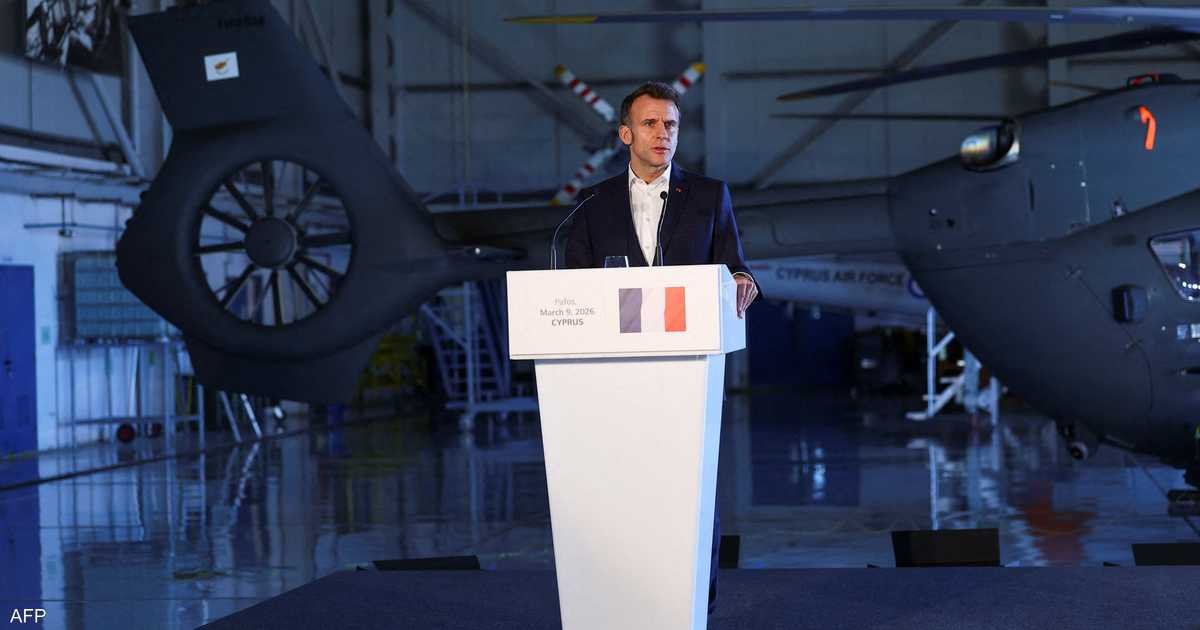 «تعزيز الأمن البحري» ماكرون يعلن عن نشر 12 سفينة حربية فرنسية لحماية الملاحة