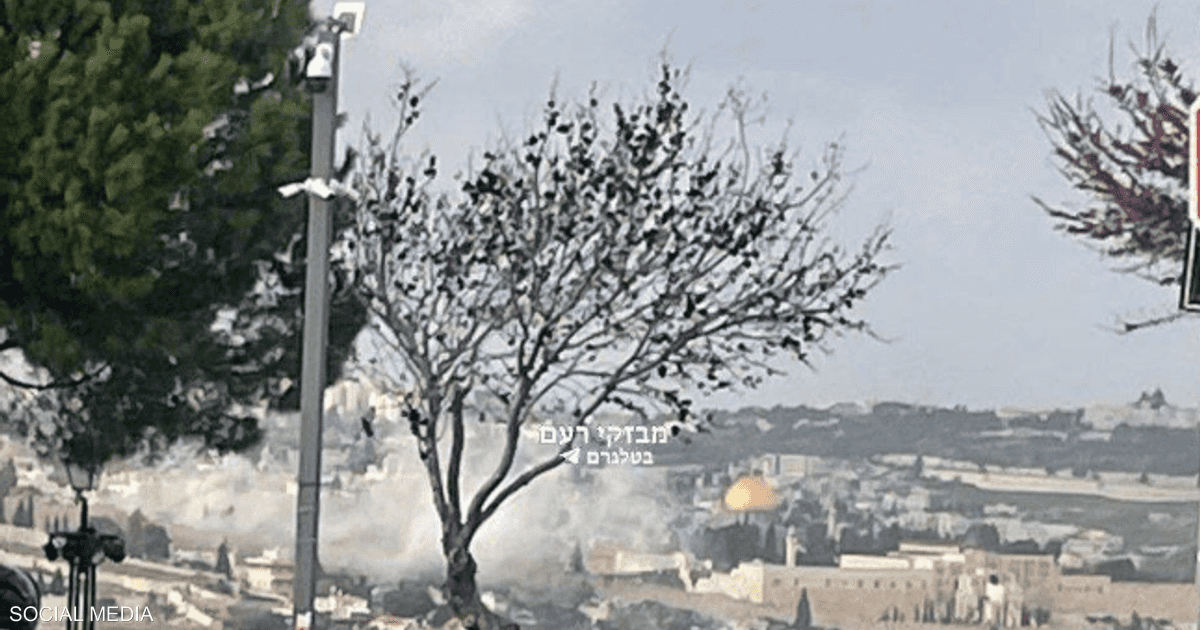 سقوط شظايا قرب الأقصى يعيد التصعيد بين إسرائيل وإيران