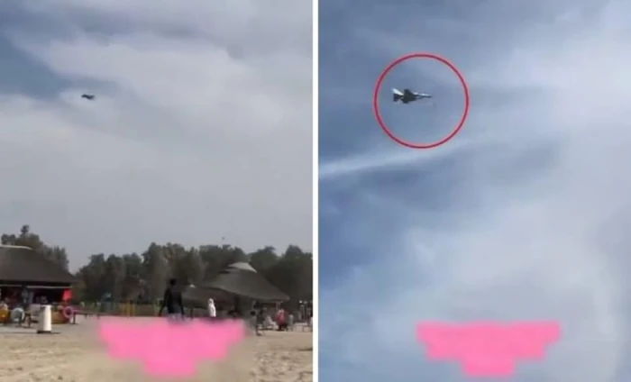 «معركة في السماء» مقاتلة إماراتية F-16 تسقط مسيرة إيرانية فوق شواطئ دبي بعد مناورة مثيرة