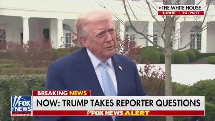 مراسل يسأل ترامب عن استعداد إسرائيل لإنهاء الحرب ورد فعل الرئيس