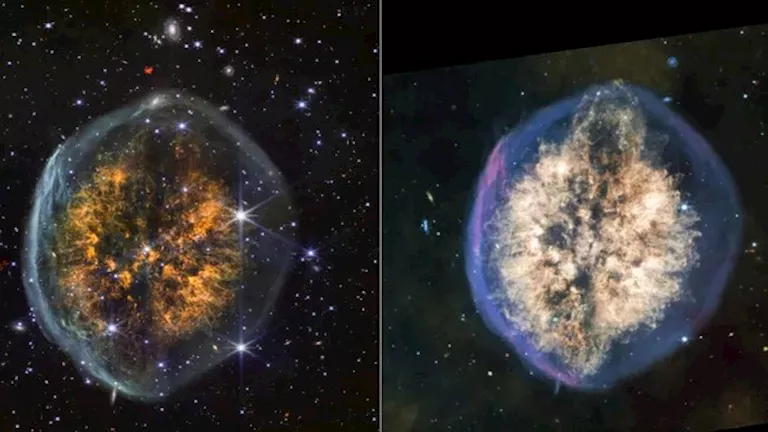 «اكتشاف مذهل» تلسكوب جيمس ويب يلتقط تفاصيل سديم “الجمجمة المكشوفة” بشكل غير مسبوق
