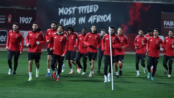 الأهلي يستأنف تدريباته اليوم تحضيراً لمواجهة سيراميكا في الدوري