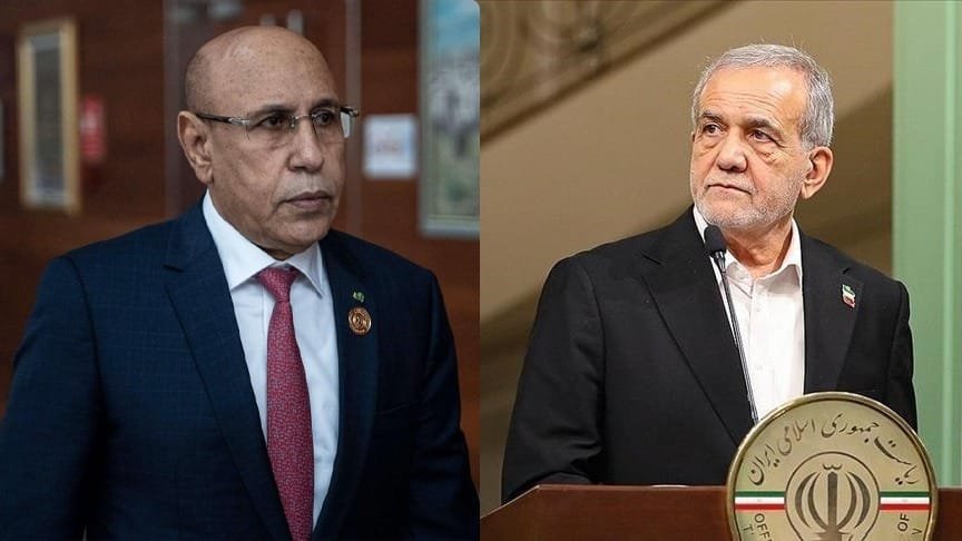 غزواني يقدم التهاني للرئيس الإيراني بمناسبة عيد الفطر المبارك