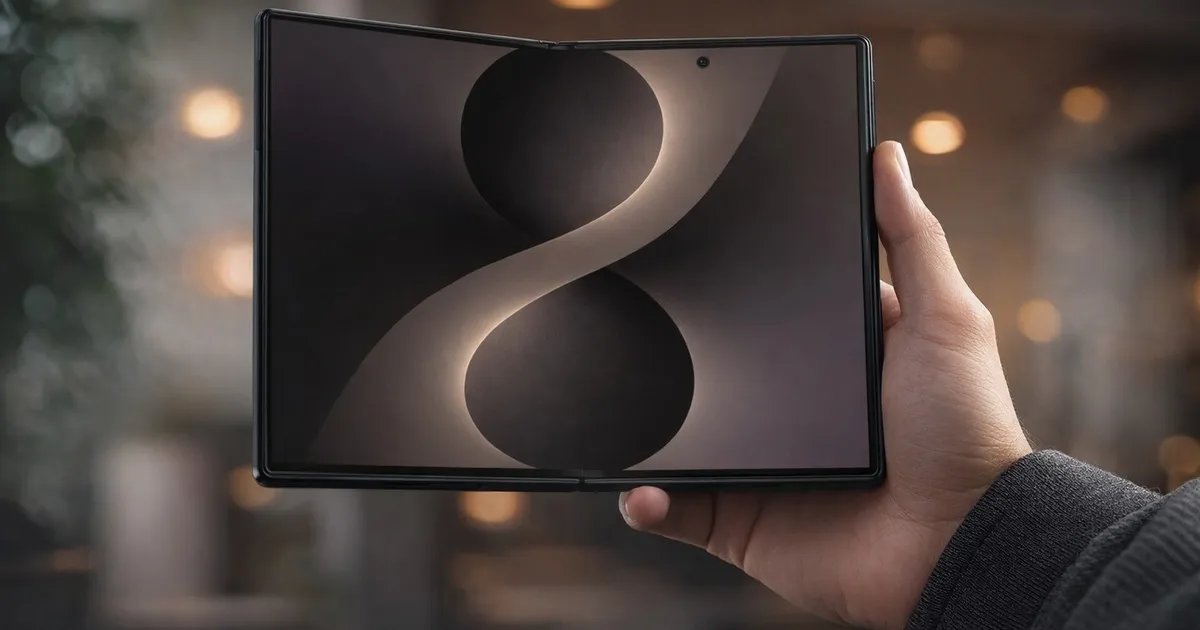 تسريبات جديدة تبرز تصميم هاتف سامسونج Galaxy Z Fold Wide المنتظر