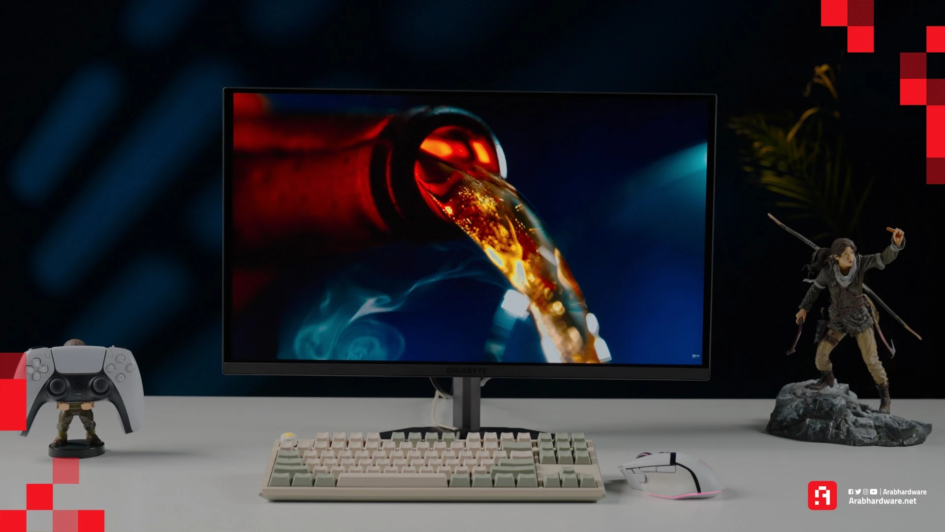 مراجعة GIGABYTE MO27Q2A أول شاشة QD-OLED بتردد 280Hz ودقة 1440p في العالم